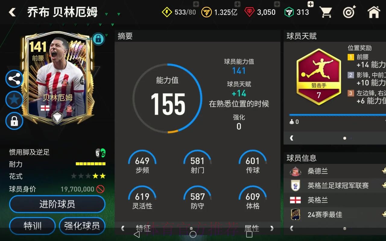 最新世界杯葡萄牙贝林厄姆数据统计全解析